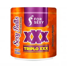 Bolinha Funcional Sexy Balls Triplo XXX Com 3 Unidades For Sexy